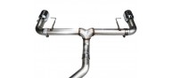 AWE Track Edition Axleback Exhaust for G2x 330i/430i